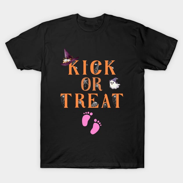 Kick or Treat T-Shirt by Rubi16